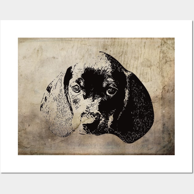 Dachshund Puppy Wall Art by DoggyStyles